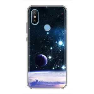 Космические Чехлы для Сяоми Ми6Х (VPrint) (Космический вид)