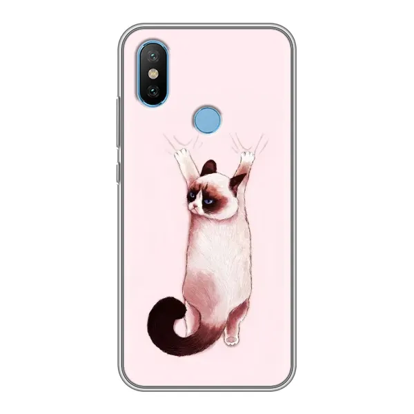 Чехол с принтом «Котик падает» для Xiaomi Mi6X Чехол с принтом «Котик падает» для Xiaomi Mi6X