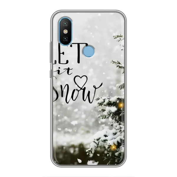 Чехол с принтом «Let it snow» для Xiaomi Mi6X Чехол с принтом «Let it snow» для Xiaomi Mi6X