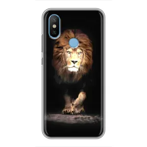 Чохол з картинкою ЛЕВ для Xiaomi Mi6X (VPrint) (Лев)