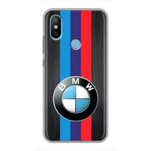 Чохол для Сяомі Мі6Х - з принтом БМВ (AlphaPrint) (Лого BMW)