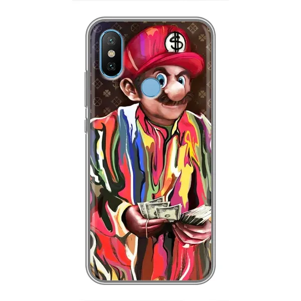 Чохол з принтом «Mario LV» для Xiaomi Mi6X