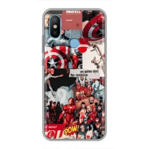 Чохол з принтом «Марвел Комикс» для Xiaomi Mi6X