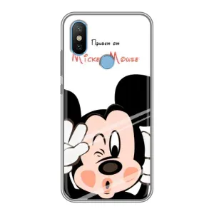 Міккі Маус чохол для Xiaomi Mi6X (AlphaPrint - Мультяшні)