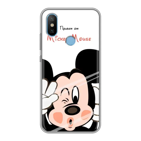 Чехол с принтом «Маус Микки» для Xiaomi Mi6X Чехол с принтом «Маус Микки» для Xiaomi Mi6X