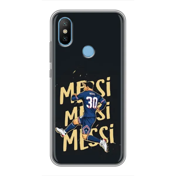Чехол с принтом «Messi ПСЖ» для Xiaomi Mi6X