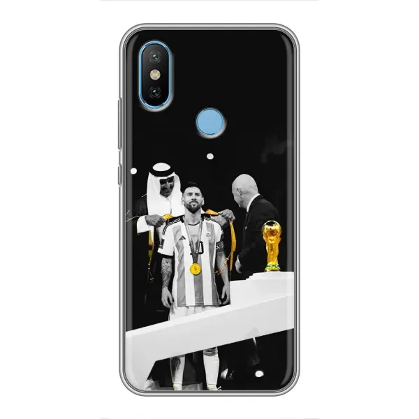 Чехол с принтом «Месси в накидке» для Xiaomi Mi6X