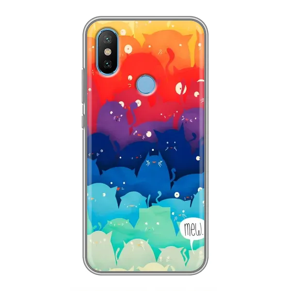 Чехол с принтом «Mew» для Xiaomi Mi6X Чехол с принтом «Mew» для Xiaomi Mi6X