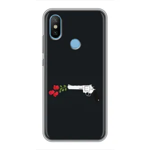 Чехлы (ART) Цветы на Xiaomi Mi6X (VPrint) (Неочікувані квіти)