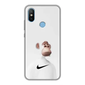 Чохли з Мавпами NFT для Xiaomi Mi6X (AlphaPrint) (мавпа NFT Nike)