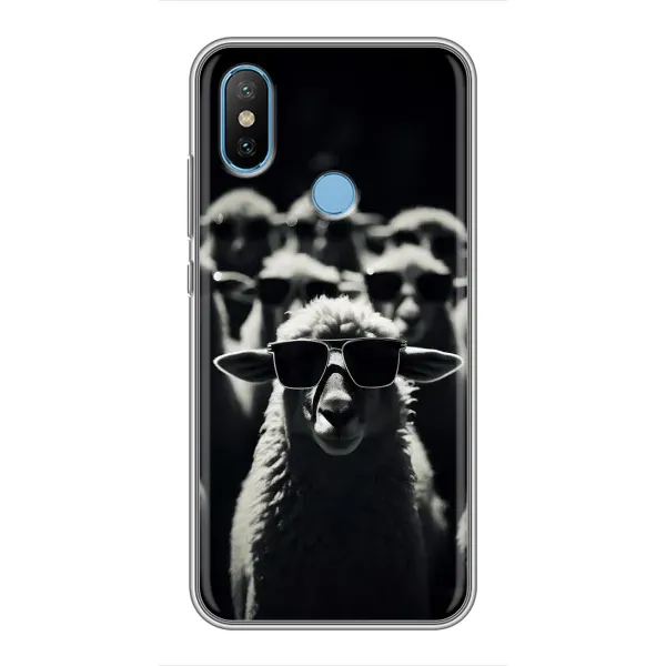 Чехол с принтом «Овечка в очках» для Xiaomi Mi6X