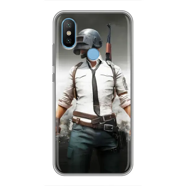Чехол с принтом «Пабг мен» для Xiaomi Mi6X Чехол с принтом «Пабг мен» для Xiaomi Mi6X