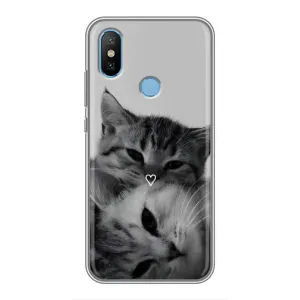 Чохол з малюнком кіт на Xiaomi Mi6X (Пара котів)