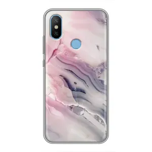 Мраморний чехол на Xiaomi Mi6X (VPrint) (Пурпурний Мрамор)