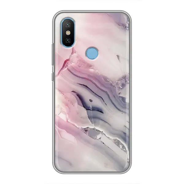 Чехол с принтом «Пурпурный Мрамор» для Xiaomi Mi6X