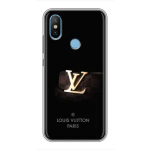 Чехлы Луи Витон для Xiaomi Mi6X (AlphaPrint - LOUIS VUITTON) (ремешок LV)