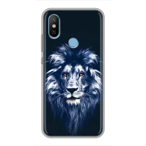 Чохол з картинкою ЛЕВ для Xiaomi Mi6X (VPrint)