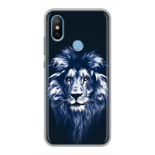 Чохол з принтом «Синій Лев» для Xiaomi Mi6X