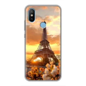 Чехол Эйфелева Башня для Xiaomi Mi6X - (AlphaPrint) (Солнечная башня)