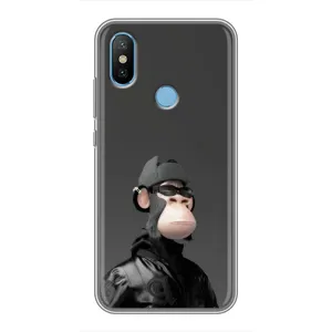 Чохли з Мавпами NFT для Xiaomi Mi6X (AlphaPrint) (стильна мавпа NFT)