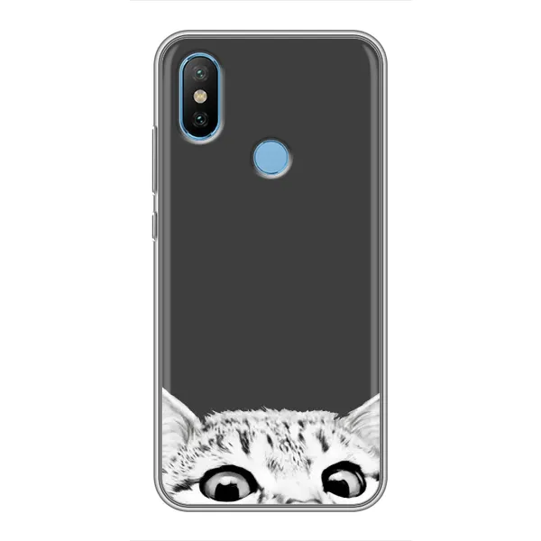 Чехол с принтом «Выглядывает кот» для Xiaomi Mi6X Чехол с принтом «Выглядывает кот» для Xiaomi Mi6X