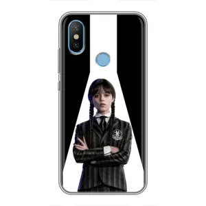 Чехлы Венсдей на Xiaomi Mi6X Уэнсдей (AlphaPrint) (W-Wednesday)