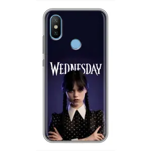 Чехлы Венсдей на Xiaomi Mi6X Уэнсдей (AlphaPrint) (Wednesday)