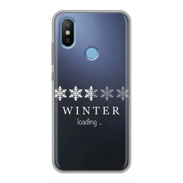 Чехол с принтом «Winter loading» для Xiaomi Mi6X