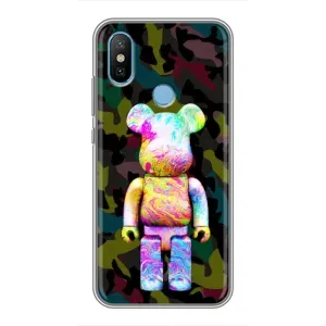 Чехлы для Xiaomi Mi6X - Bearbrick Louis Vuitton (PREMIUMPrint) (Яркий Bearbrick)