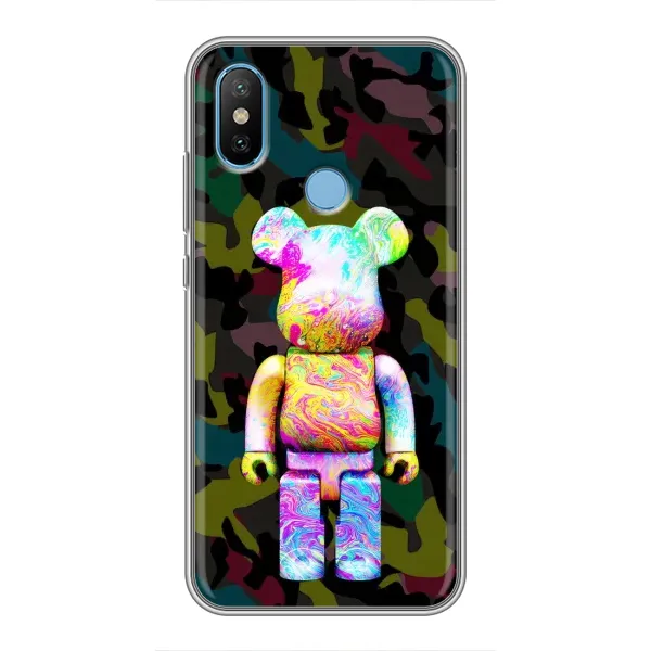 Чохол з принтом «Яскравий Bearbrick» для Xiaomi Mi6X