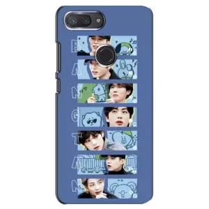 Чехлы BTS для Xiaomi Mi 8 Lite (AlphaPrint) (Bangtan)