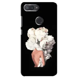 Чехлы (ART) Цветы на Xiaomi Mi 8 Lite (VPrint) (Білі квіти)