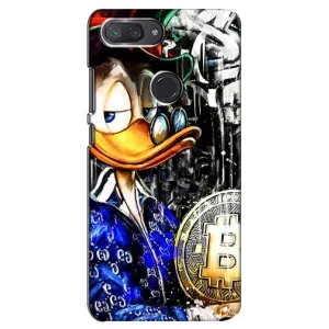 Чехлы для Сяоми Ми 8 Лайт - Scrooge MagDag (PREMIUMPrint) (Биткойн Скрудж)