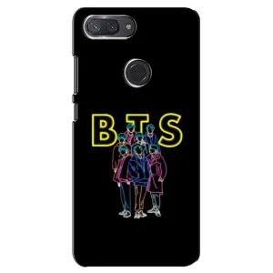 Чехлы BTS для Xiaomi Mi 8 Lite (AlphaPrint) (BTS стайл)