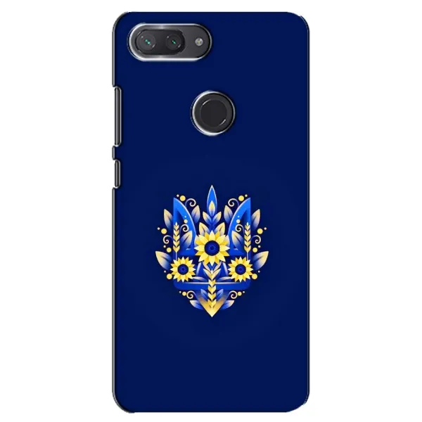 Чохол з принтом «Квітковий Герб» для Xiaomi Mi 8 Lite