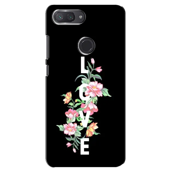 Чехол с принтом «Цветы LOVE» для Xiaomi Mi 8 Lite