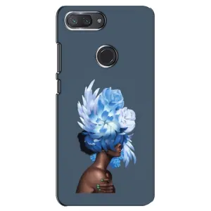 Чехлы (ART) Цветы на Xiaomi Mi 8 Lite (VPrint) (Квіти на голові)