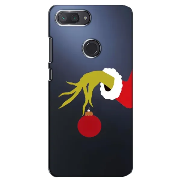 Чохол з принтом «Грінч з іграшкою» для Xiaomi Mi 8 Lite