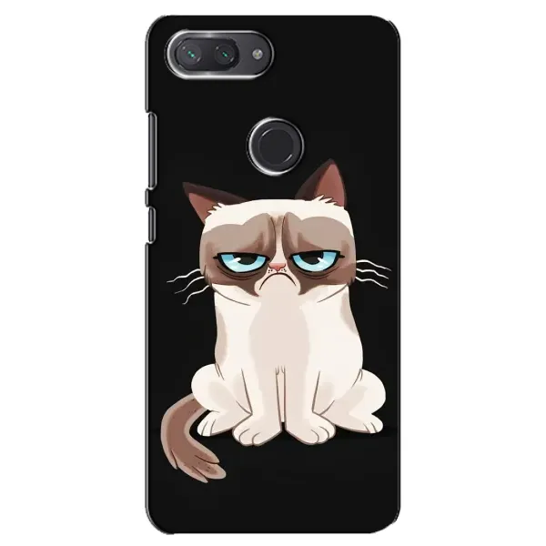 Чехол с принтом «Грустный кот» для Xiaomi Mi 8 Lite