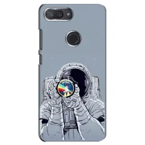 Чехол NASA для Xiaomi Mi 8 Lite (AlphaPrint) (Космонавт фото)