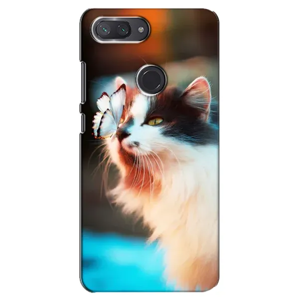Чехол с принтом «Котик с бабочкой» для Xiaomi Mi 8 Lite
