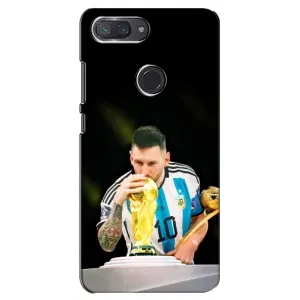 Чехлы для Xiaomi Mi 8 Lite (Leo чемпион) (AlphaPrint) (Кубок Месси)