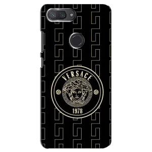 Чехлы VERSACE для Сяоми Ми 8 Лайт (PREMIUMPrint) (Лого Версаче)