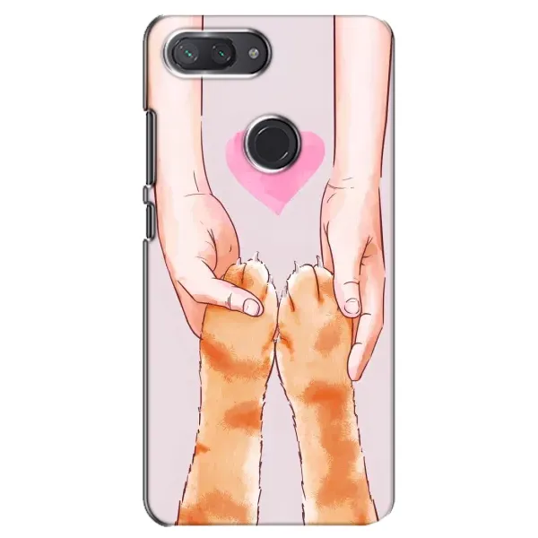 Чехол с принтом «Любовь к котикам» для Xiaomi Mi 8 Lite