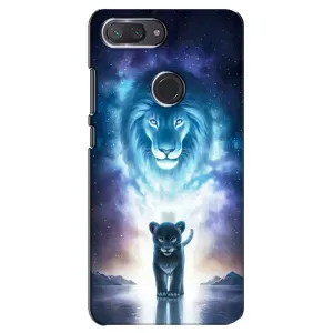 Чехол со Львом для Xiaomi Mi 8 Lite (VPrint) (Маленький лев)