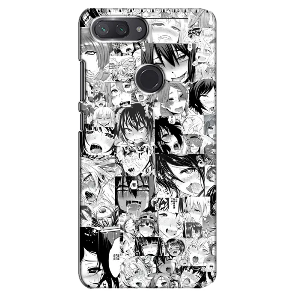 Чохол з принтом «Ahegao manga» для Xiaomi Mi 8 Lite