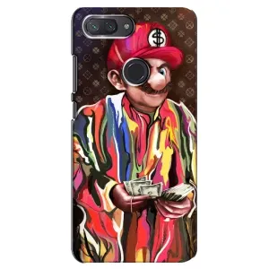 Брендновые Чехлы для Xiaomi Mi 8 Lite - (PREMIUMPrint) (Mario LV)