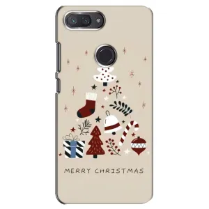 Рождественские, Праздничные Чехлы для Сяоми Ми 8 Лайт (Merry Christmas)