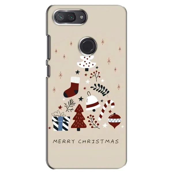 Чехол с принтом «Merry Christmas» для Xiaomi Mi 8 Lite