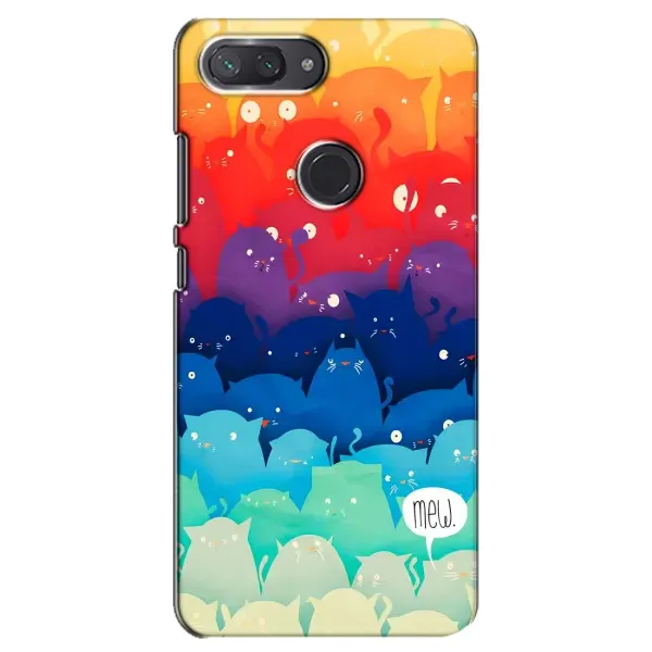 Чехол с принтом «Mew» для Xiaomi Mi 8 Lite
